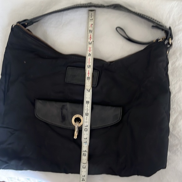 Kate Spade Black Canvas Bag with front closure pocket - Picture 14 of 16